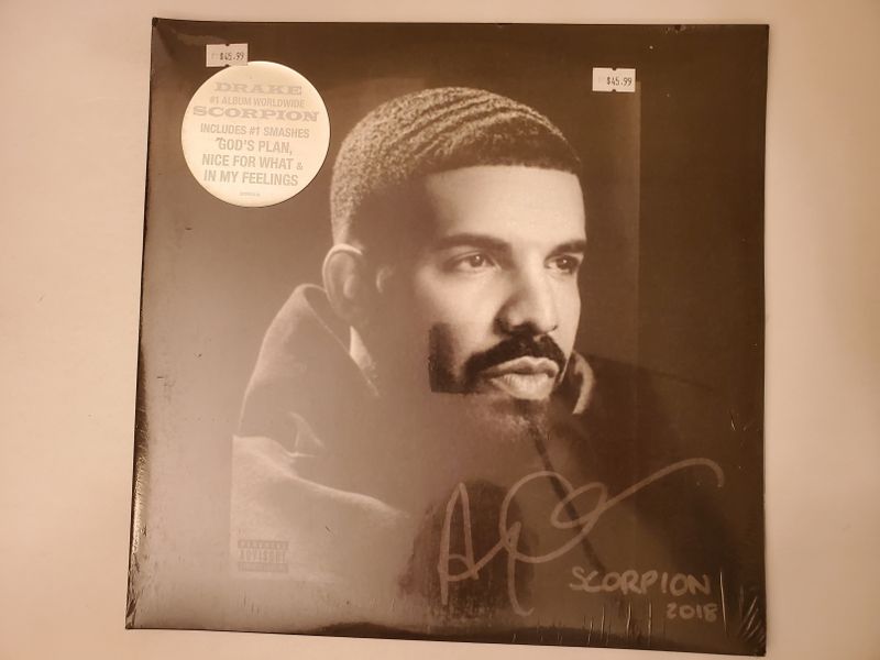 Drake Scorpion vinyl record